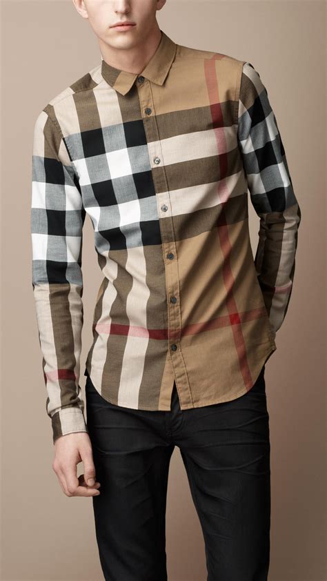 burberry shirts price range